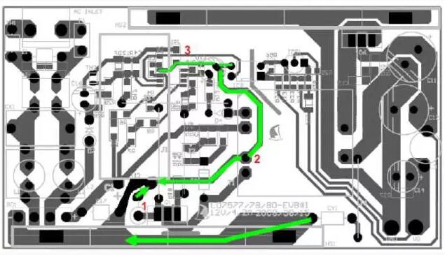 Lightning surge test items as well as PCB layout need attention!