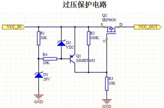 Overvoltage protection circuit
